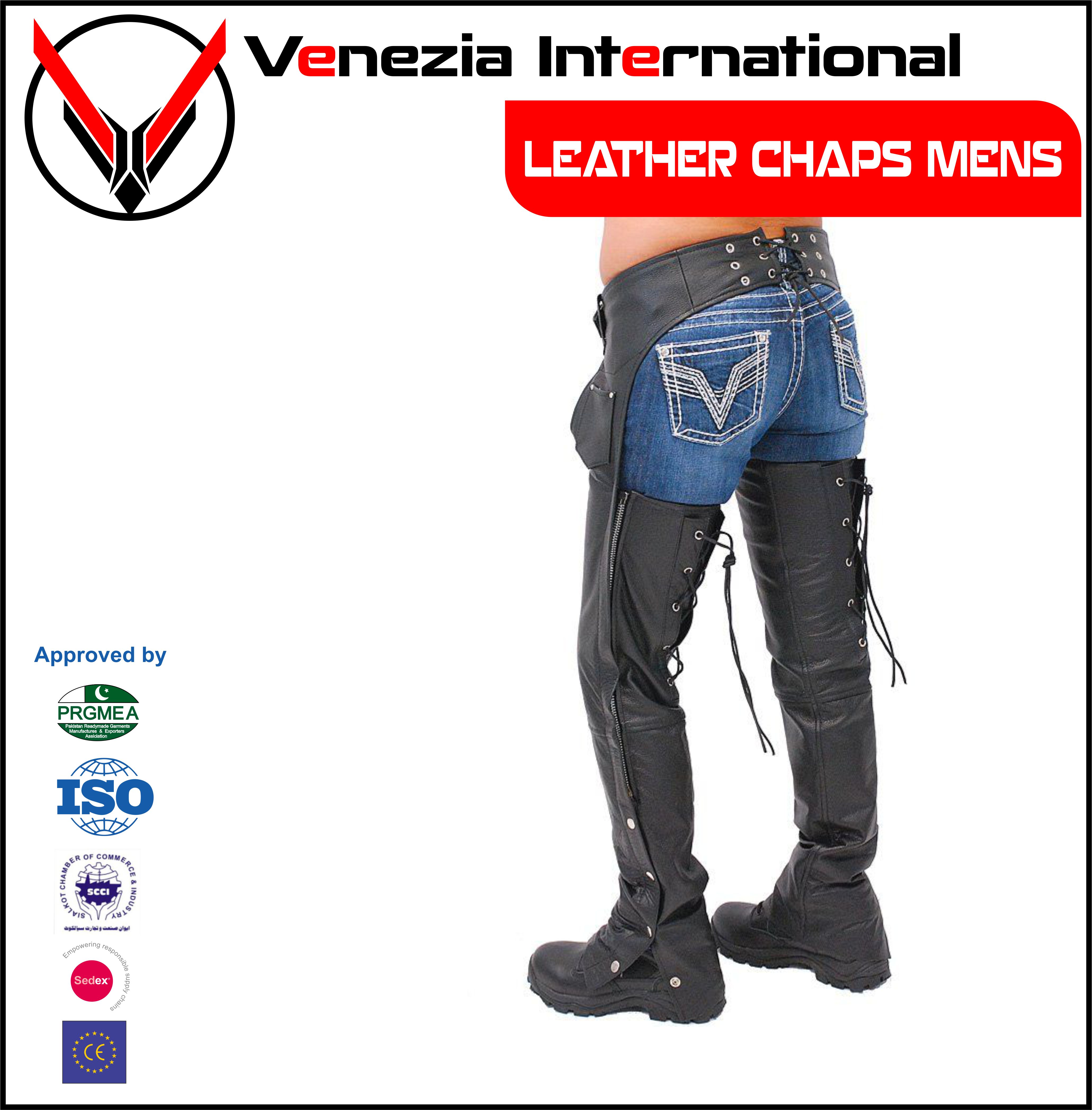 Leather Chaps Mens