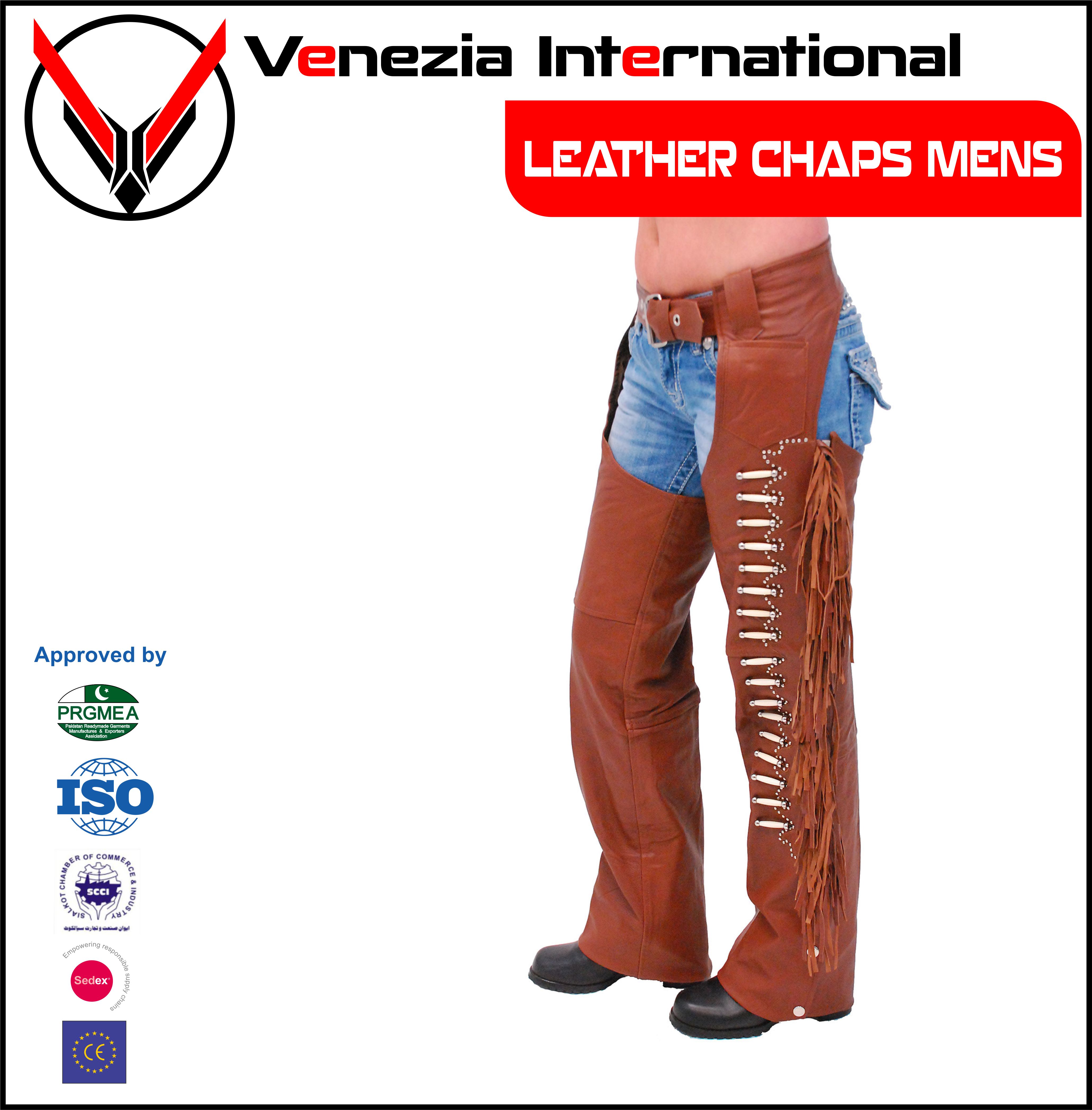 Leather Chaps Mens