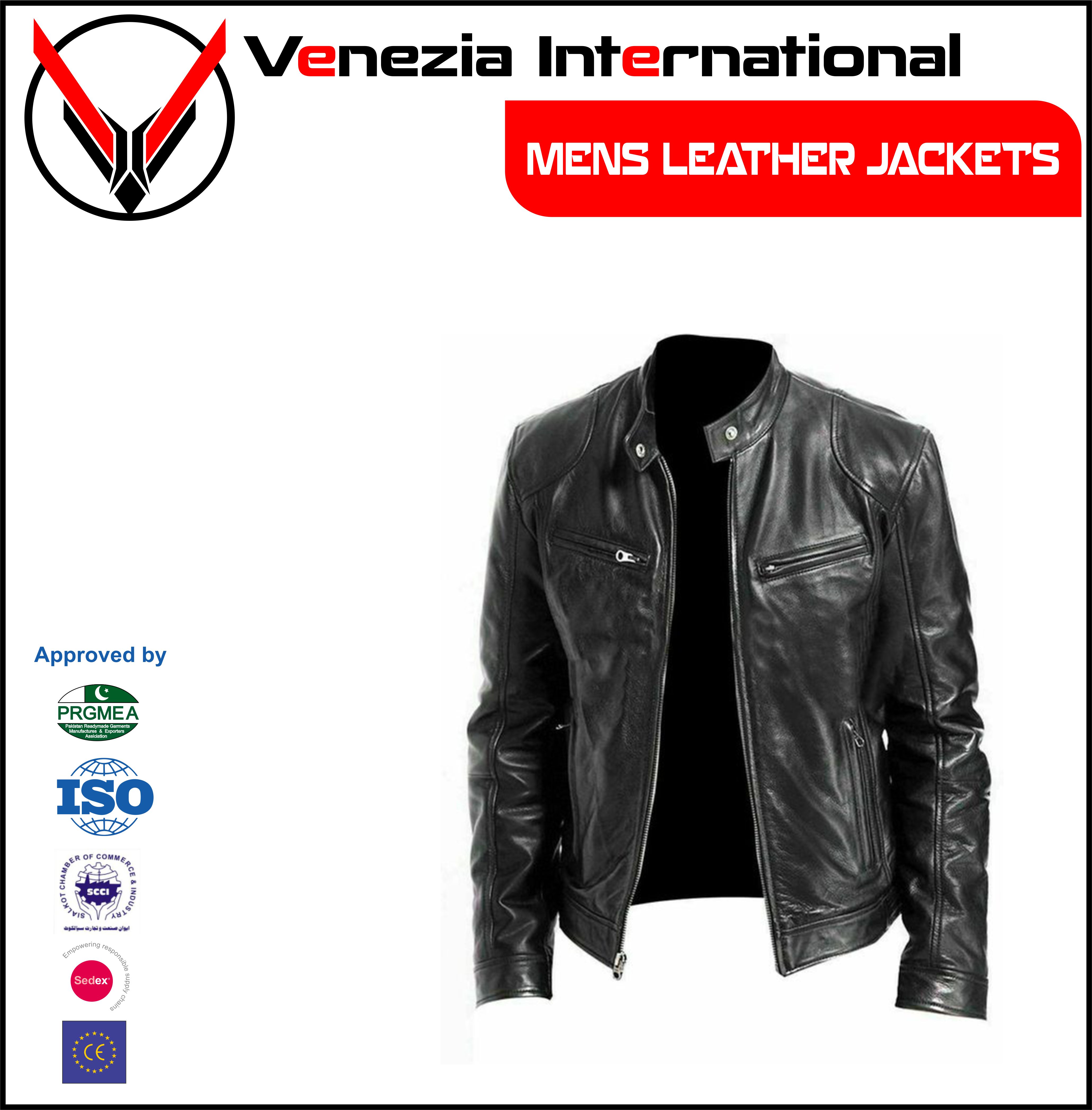 Leather Jacket Mens