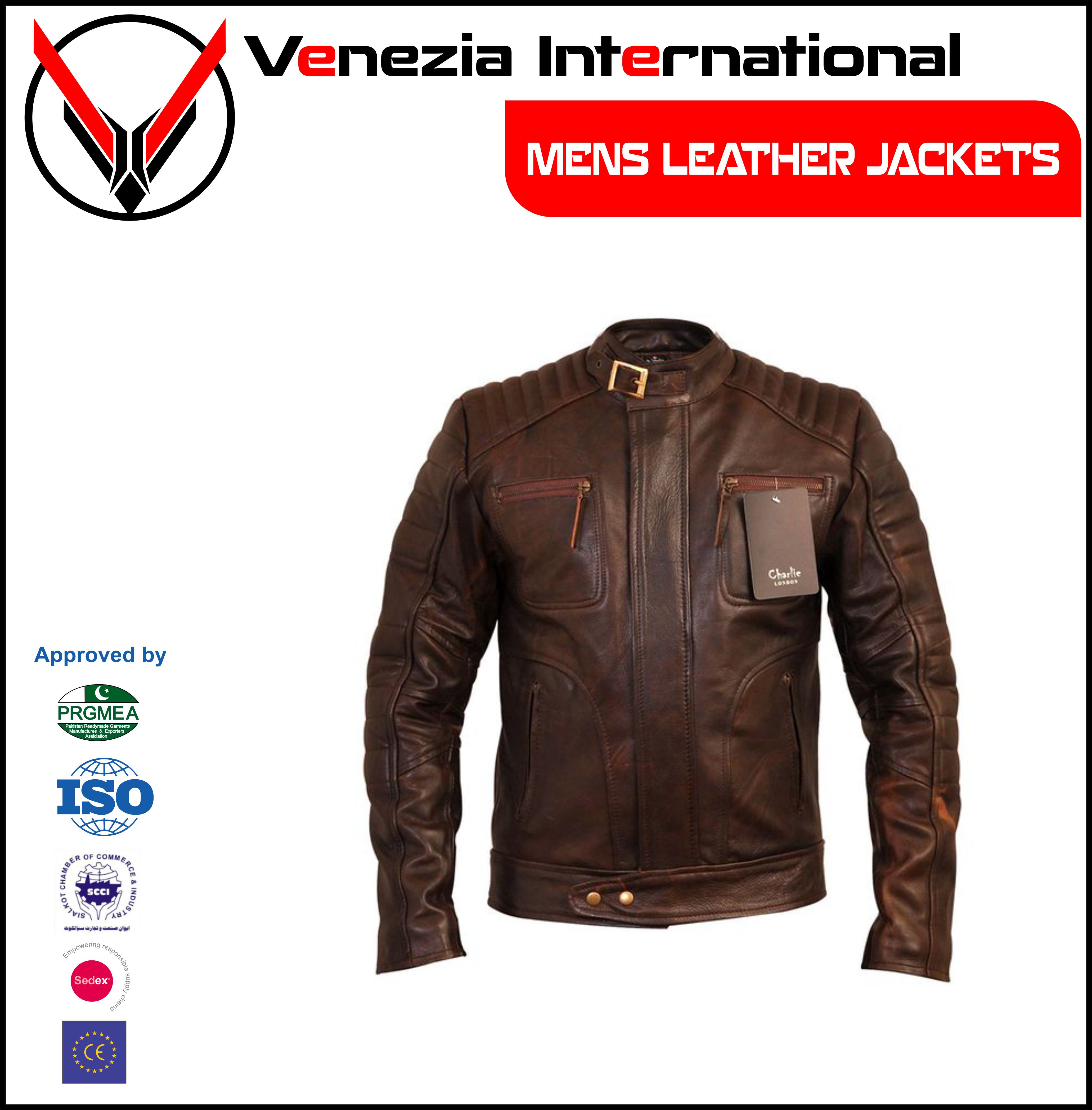 Leather Jacket Mens