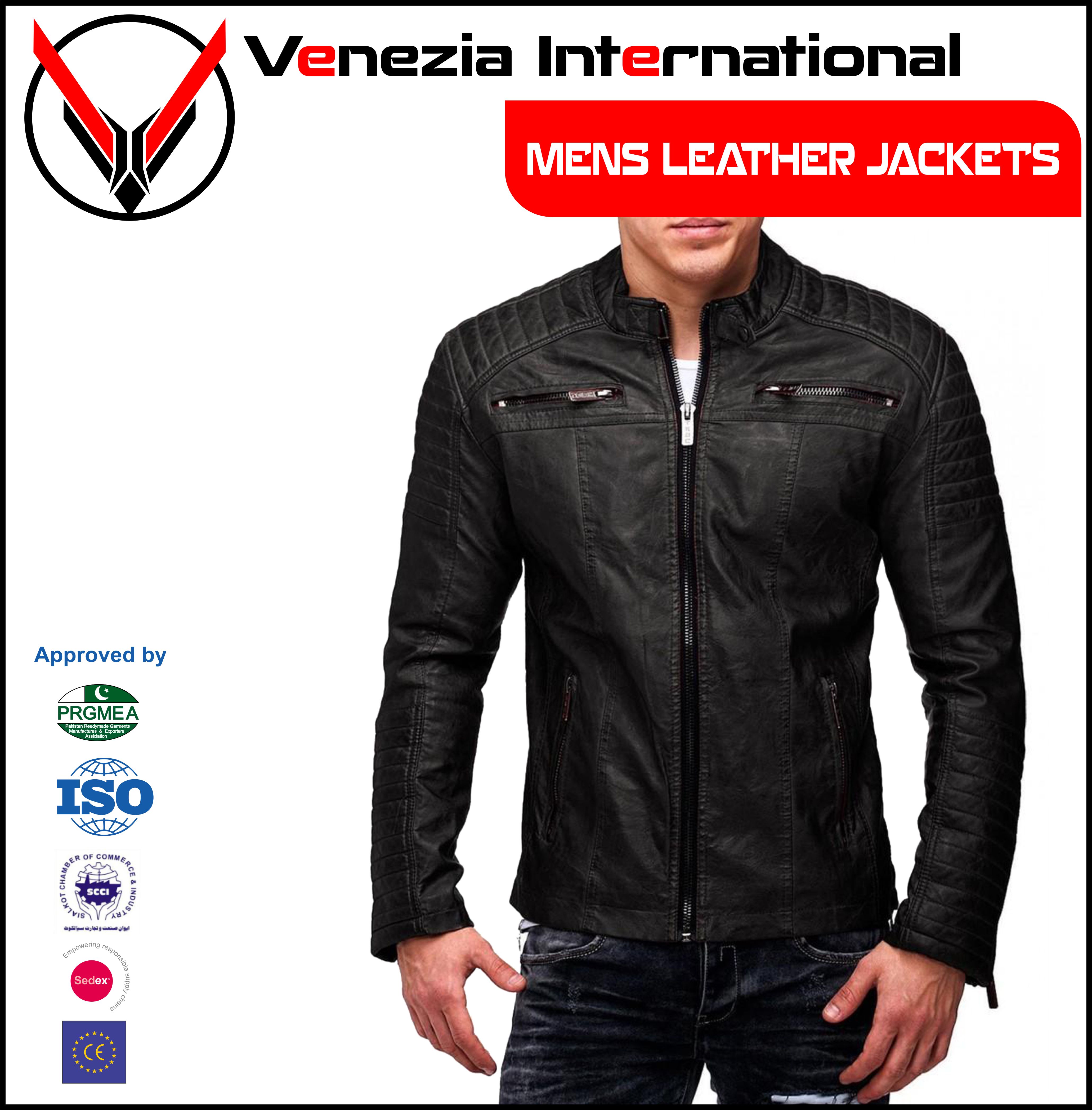 Leather Jacket Mens