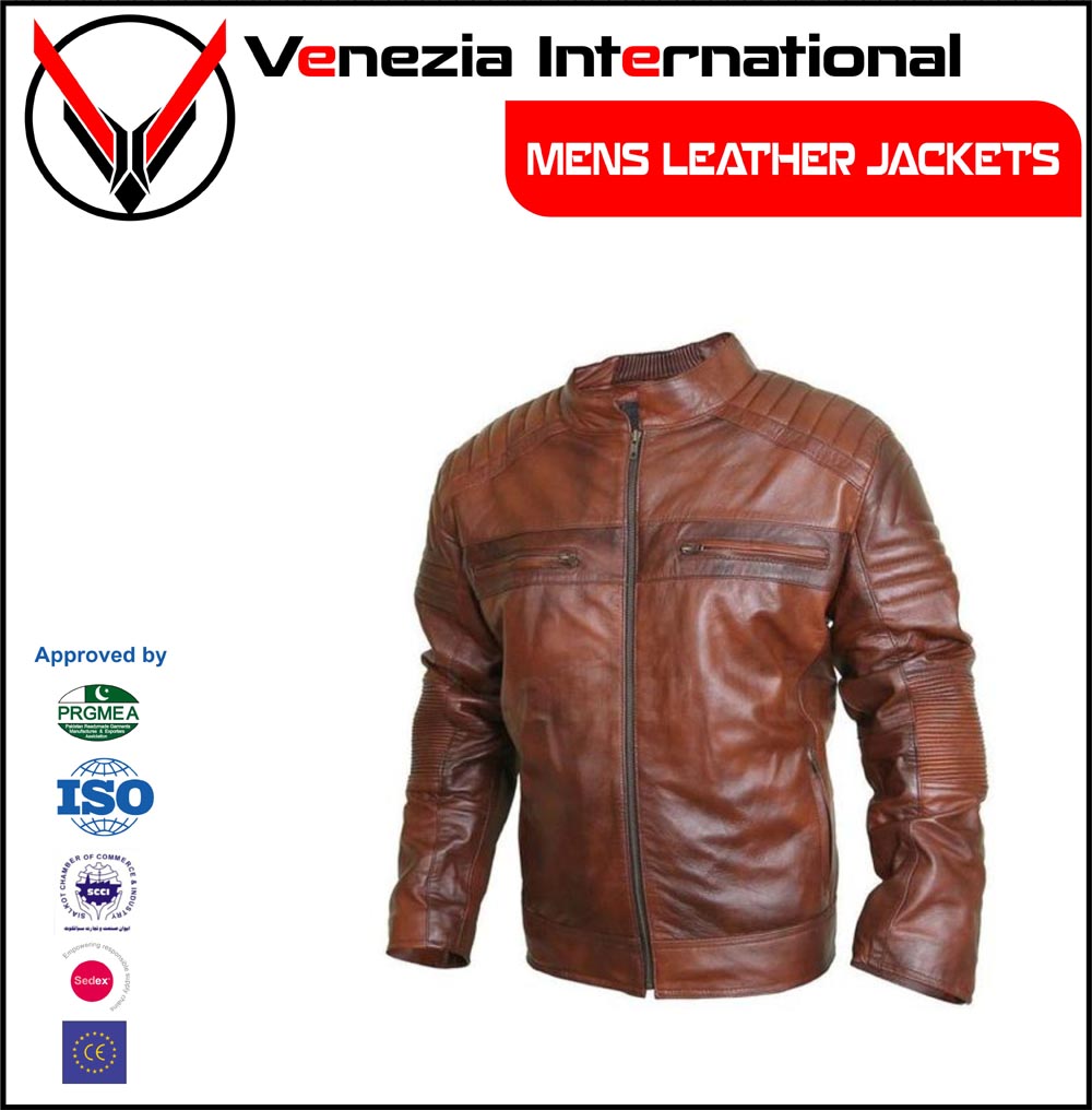 Leather Jacket Mens