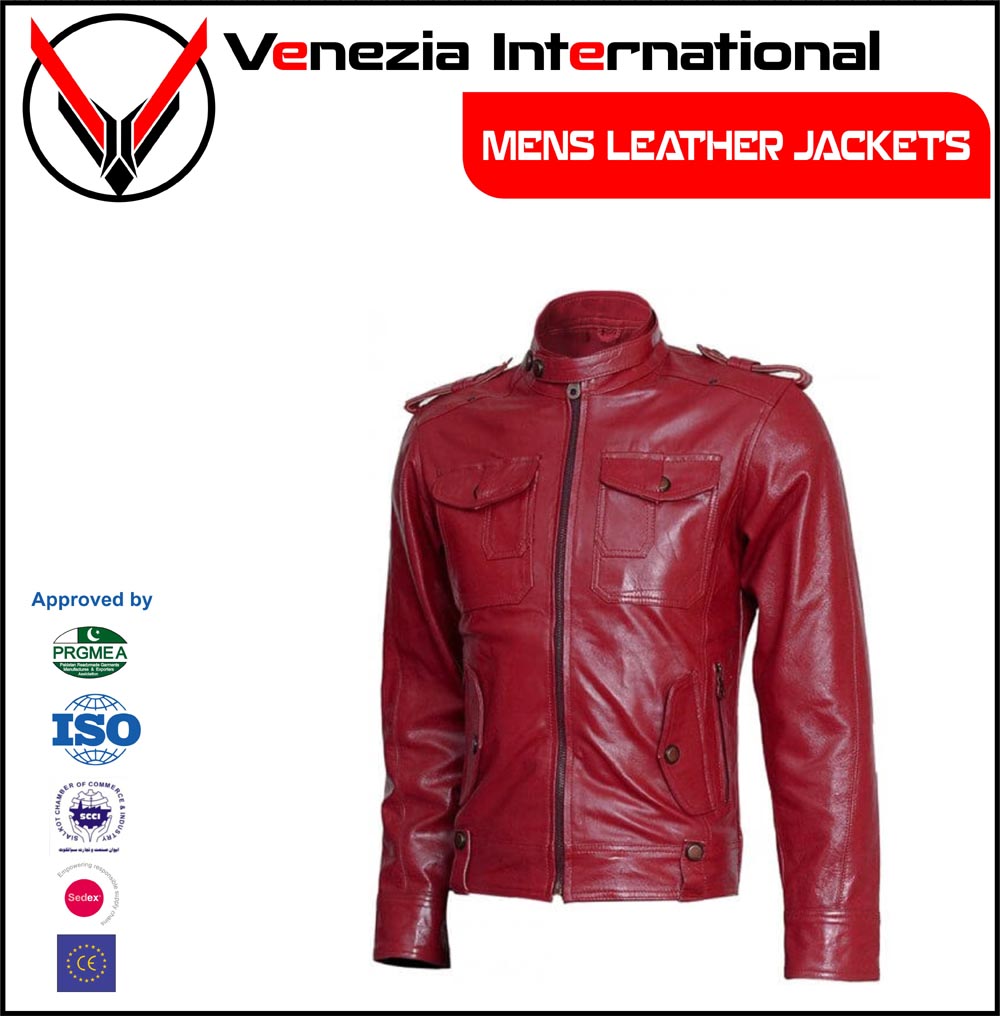 Leather Jacket Mens