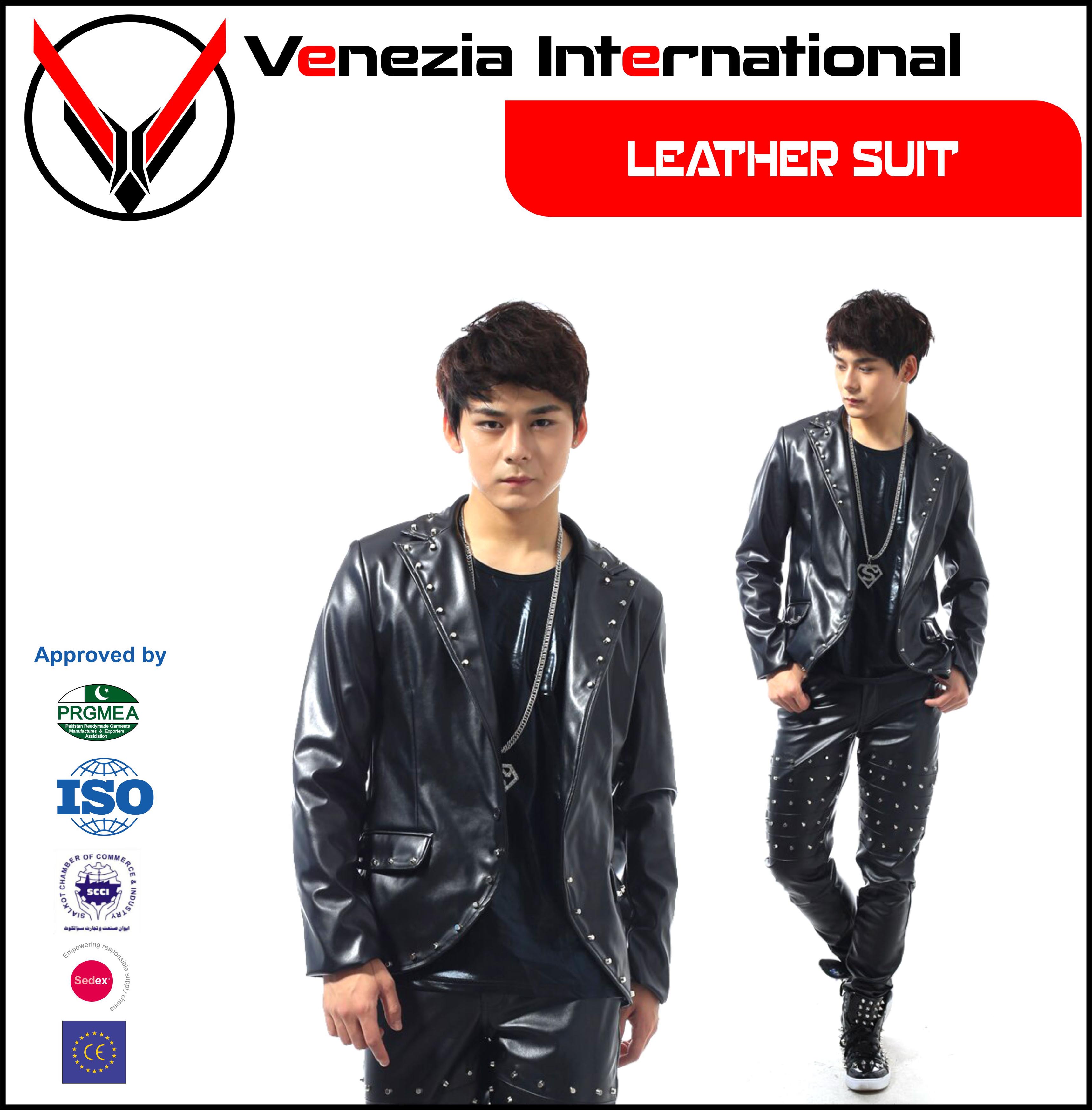 Leather Suits Mens